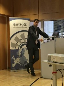 Image showing Lorenzo Tarchi at ENOVAL supply chain workshop